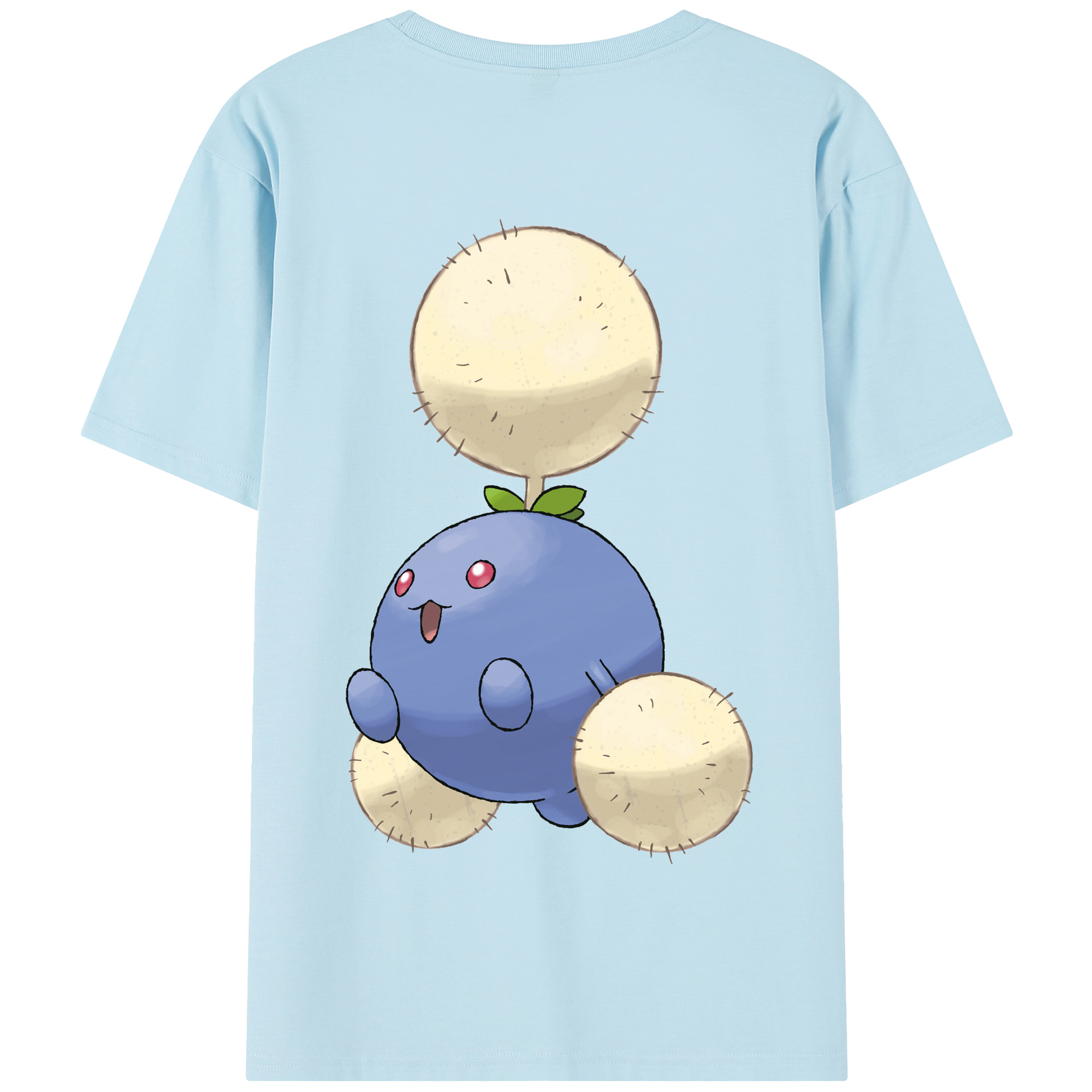（画像用） ポケットモンスター Pokémon 綿100％半袖Tシャツ（背面プリント）